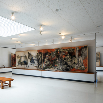 原爆の図 丸木美術館
